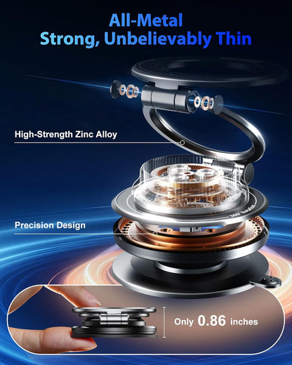 Ultra-Thin Vacuum Gel Magnetic Car Phone Holder