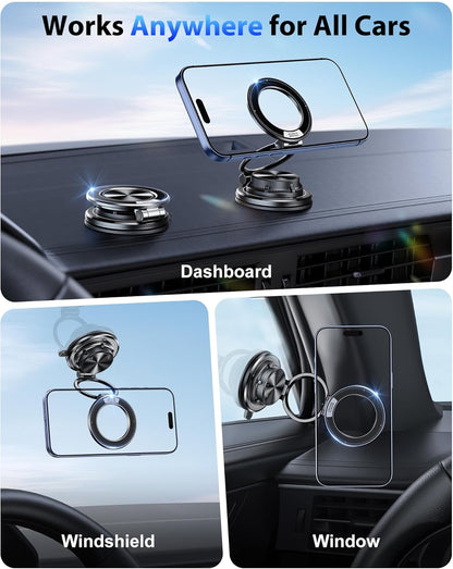 Ultra-Thin Vacuum Gel Magnetic Car Phone Holder