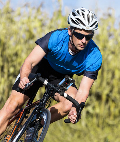 Motorcycle Phone Mount [Secure Grip][Anti-Drop], Upgrade Bike Phone Holder [1s Stable Lock], 360° Rotatable Phone Holder for Mountain Bike/ATV/Scooter, Fits for iPhone/Samsung 4.7-6.7"