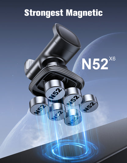 Magnetic Phone Holder for Gym Golf Cart, 360° Rotatable Gym Phone Holder Workout Record, or Any Metal Surface, Gym Magnet Phone Mount Cradles Compatible with 4.7-7" Phones, Thick Cases Friendly